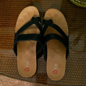 Baretraps Navy Women's Sandals (#1)